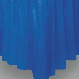 Saia De Mesa Festas Azul 73x426cm