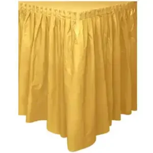 Saia De Mesa Festas Dourado 73x426cm