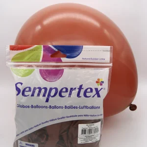 Sempertex Balões Latex Terracotta 30cm c/50