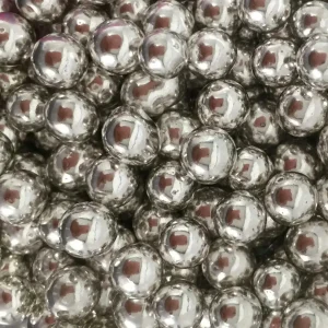 Mix Decoração Pérolas Prata Brilhante 4mm 75g