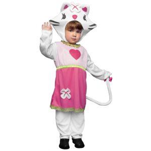 Fato ” Sweety Catty”( 1 a 2 anos)