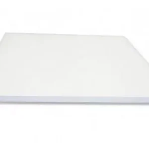 Tabuleiro Bolo Branco / Prata 27x27cm
