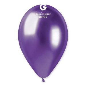 Balão Roxo Brilhante 30cm