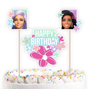 Decoração de Bolo Barbie