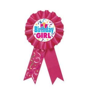 Crachá “Birthday Girl”