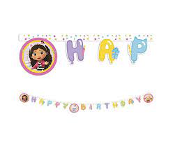 Gabby´s DollyHouse – Banner Happy Birthday