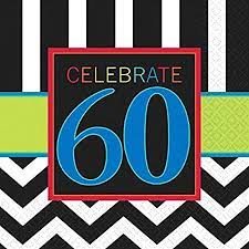 Guardanapos 60th Celebration