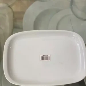 Travessa Porcelana 25x17x2,3cm