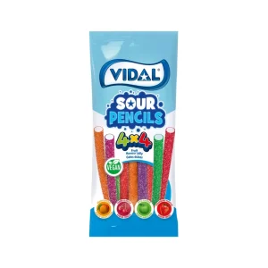 Saquetas Vidal Sour Pencils 14x90gr