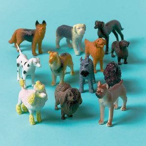 Pacote com figuras de cães